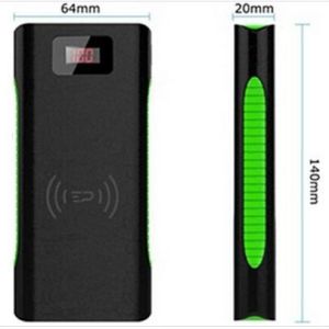  Mobile Phone Slim Wireless Charging Power Bank Dual USB with LED Flashlight Manufactures