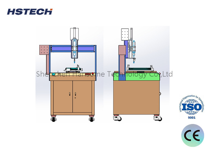 High Precision CCD Vision 6 Axis Screw Fastening Machine for Electronic Products