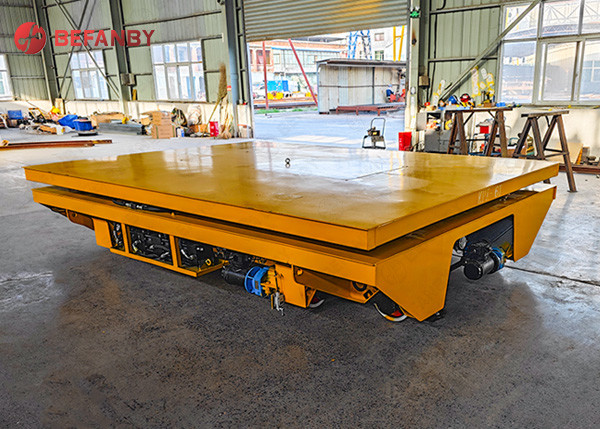 Hot Sale Cast Steel Wheel Transfer Cart On Rail