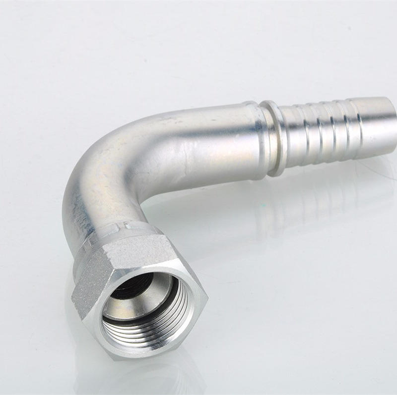 Wholesale 26791 Jic Female Hydraulic Hose Fitting Jic/SAE 37 Cone Swivel 90 Elbow One Piece Fitting