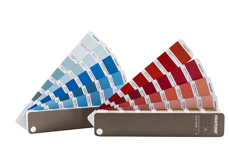 TPX / TPG Pantone Color Swatches Each Color Displayed With Coordinating Numbers