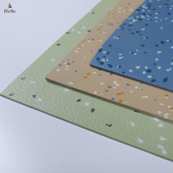 Fire Resistant High Density Rubber Flooring For School Airports Vinyl Flooring