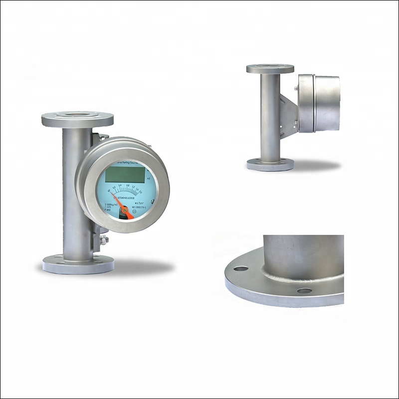 Metal Tube Variable Area Flow Meter 1.5 Standard Accuracy With 5-10 Years Lifetime