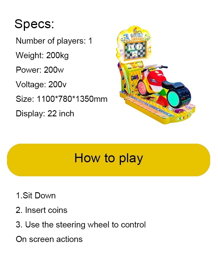 Outdoor / Indoor Children'S Arcade Machines , 110 - 240V Commercial Gaming Machines