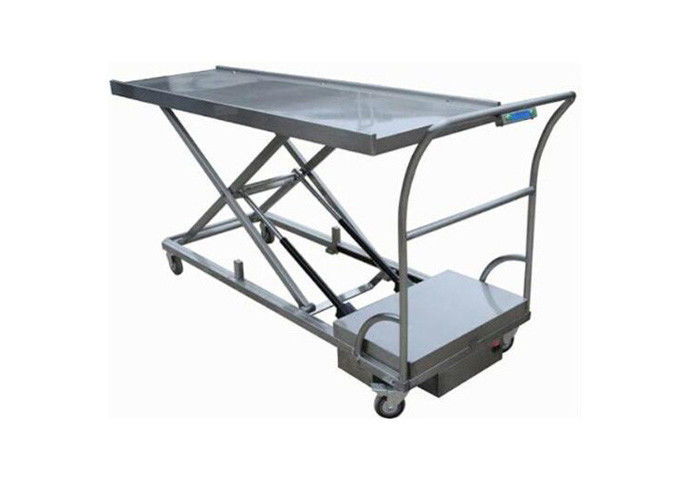 Corpse Mortuary Refrigeration Units Stainless Steel Mortuary Body Lifter