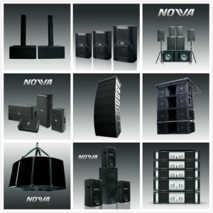 High SPL Plywood Loudspeaker Line Array Sound System