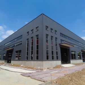 Prefabricated Steel Warehouse Workshop Q235B Q355B Customized