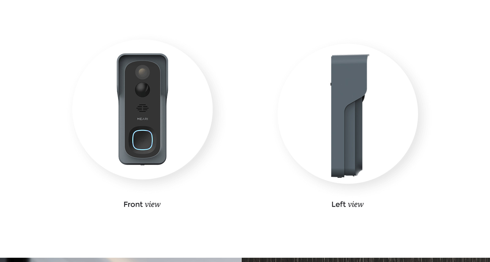 Tuya Smart Home Wifi Voice Control Video Wifi 1080p Hd Doorbell Anti-theft Truly