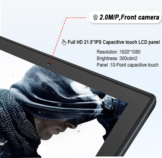 Rockchip RK3288 Quad-core Android All-in-One BT Ethernet  Advertising Machine 0
