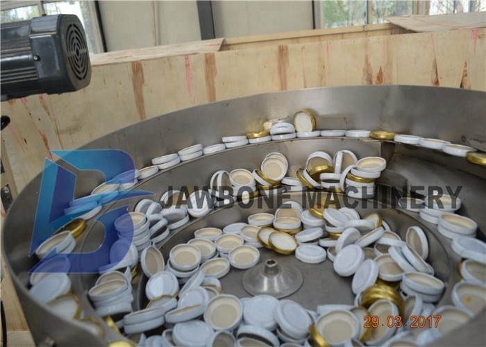 750 Kg 5 KW Sauce Paste Bottle Filling Machine With Touch Screen Display