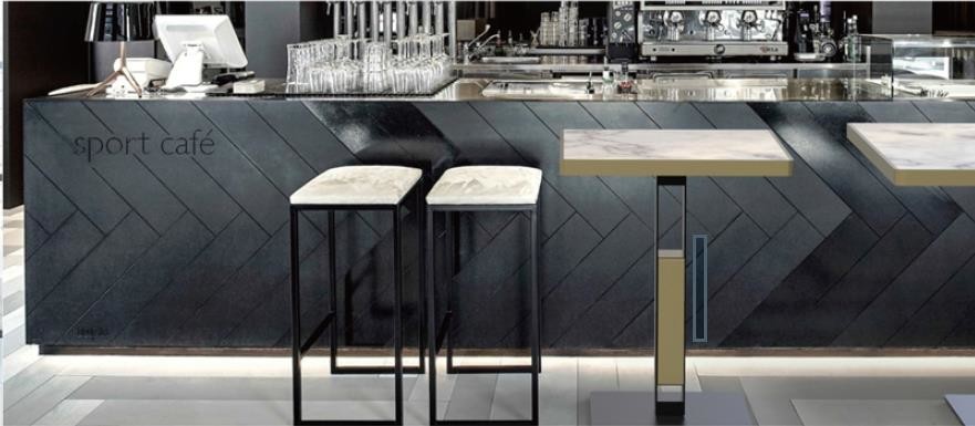 Luxury Designer Furniture Bar Table Legs Materials Mild Steel 28'' / 41'' Height
