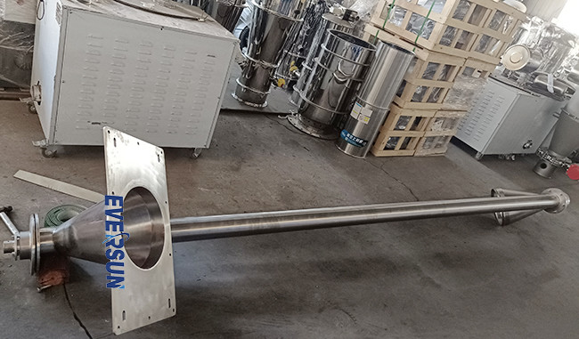 Electric Drive Type Auger Grain Screw Conveyor For Food Industrial