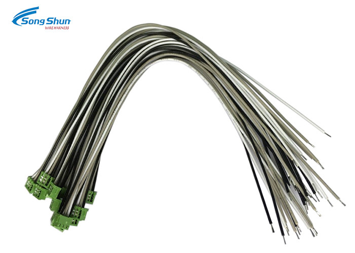 Hard Disk IDC Ribbon Cable 1.5mm Connector Grey Insulation Jacket 3mm Tinned