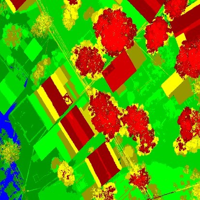 Multi Echo Airborne LiDAR Survey PM-1500 Range 1500m LiDAR Hydrographic Survey