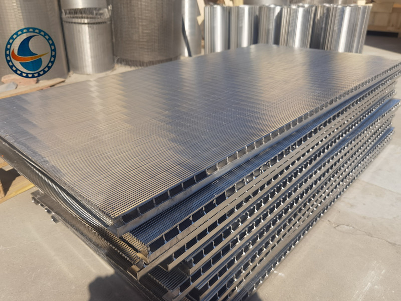 Stainless Steel 304 Vee-wire Wedge Wire Screen Penels