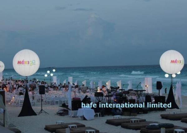 Events Decoration Led Balloon Lights 2000W Dimmable Halogen Warmly White