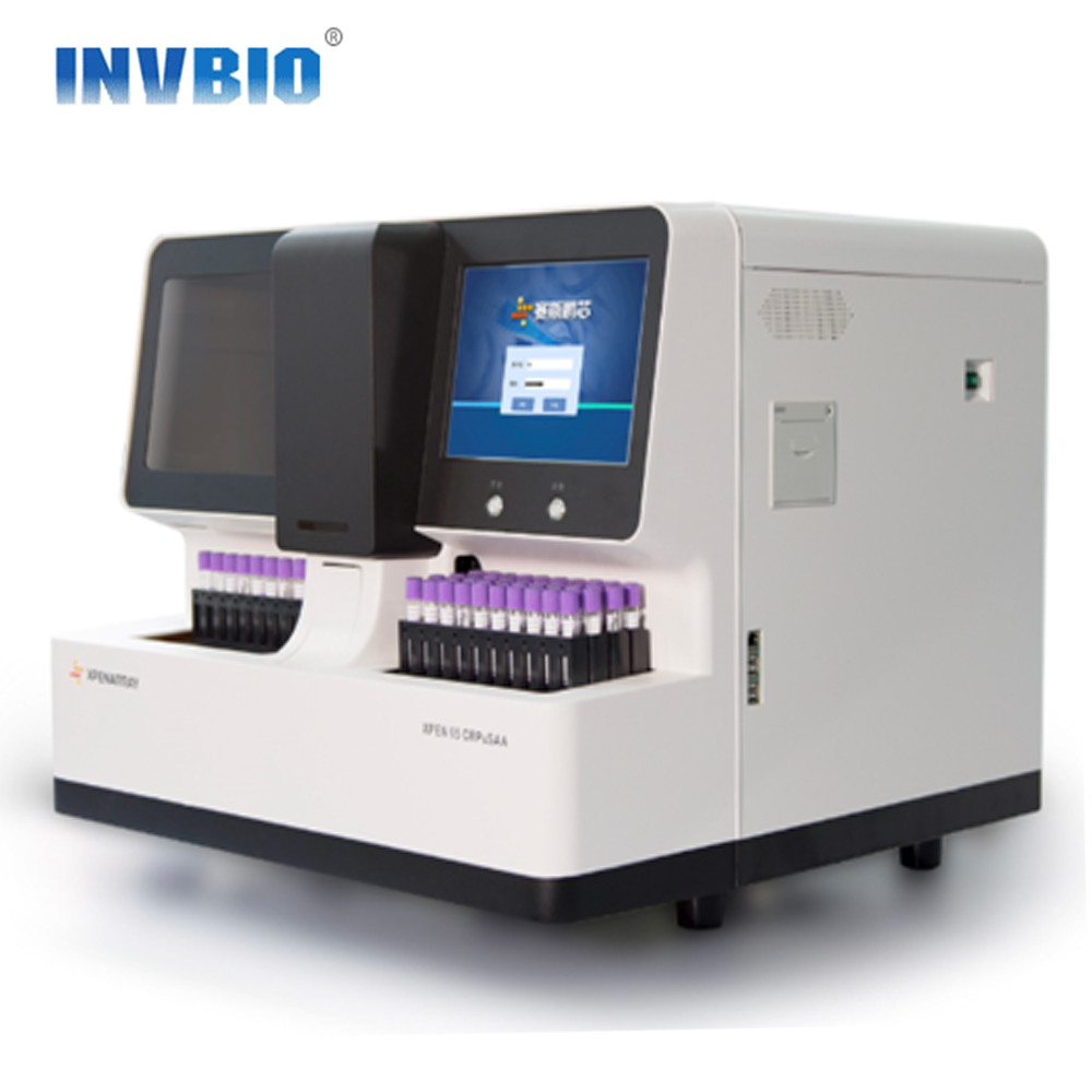 Three In One White Blood Cell Count Analyser Automatic Xpen 65 Crp Saa 10.4"