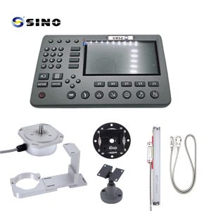 SINO 2 Axis SDS 200 Lathe Digital Readout System With Linear Encoder Ruler For