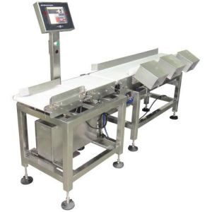 High Accuracy Conveyor Weight Checker / Dynamic Checkweigher For Packages