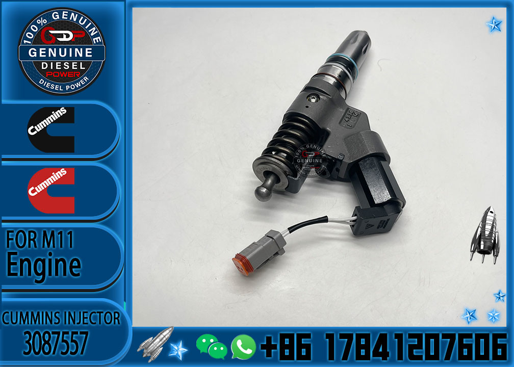 Construction Machinery PartsFuel Injector ForM11 Diesel3411756 3083849 3087557 4307516For CUMMINS Diesel Engine