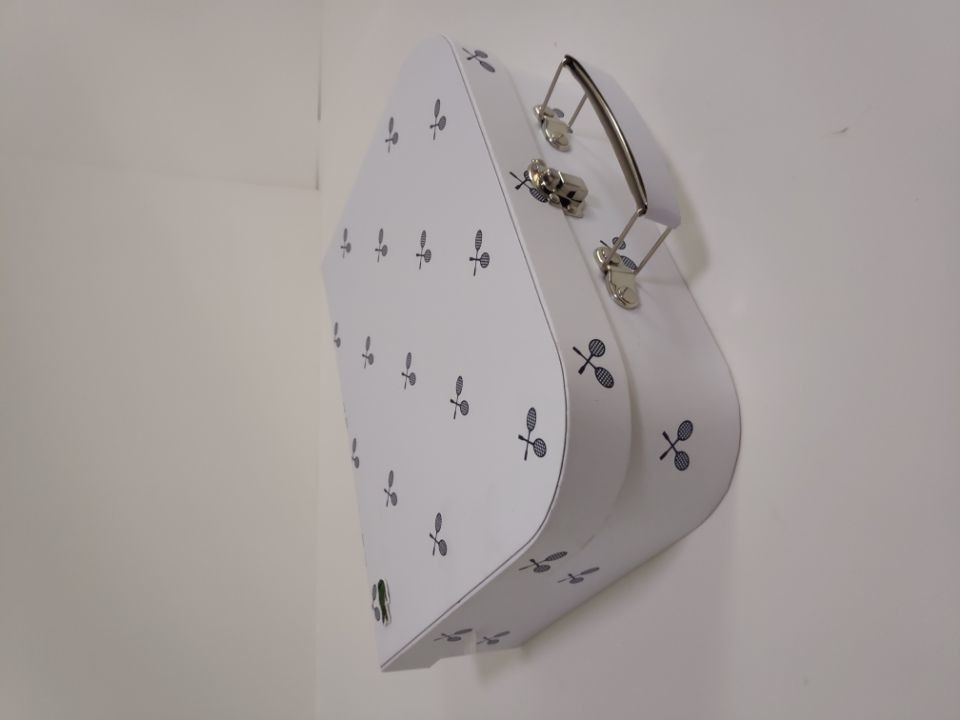 Luxury custom design paper cardboard suitcase for cosmetic packaging