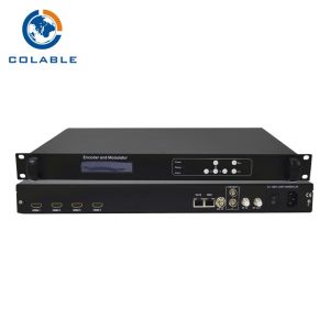 8 In 1 Out H 264 HDMI To DVB T Encoder Modulator HD To COFDM RF Modulator