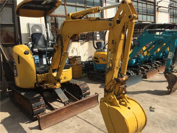 Used Komatsu PC20 Crawler Mini Excavator 3D74E-N3A engine 4T weight with