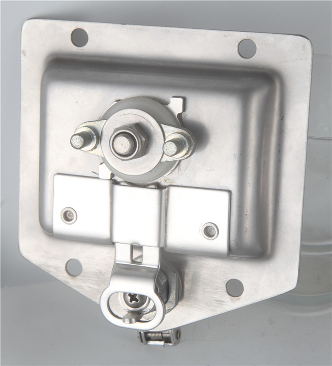 Recessed Folding T Handle Tool Box Locks Chrome Surface Cabinet Panel Lock