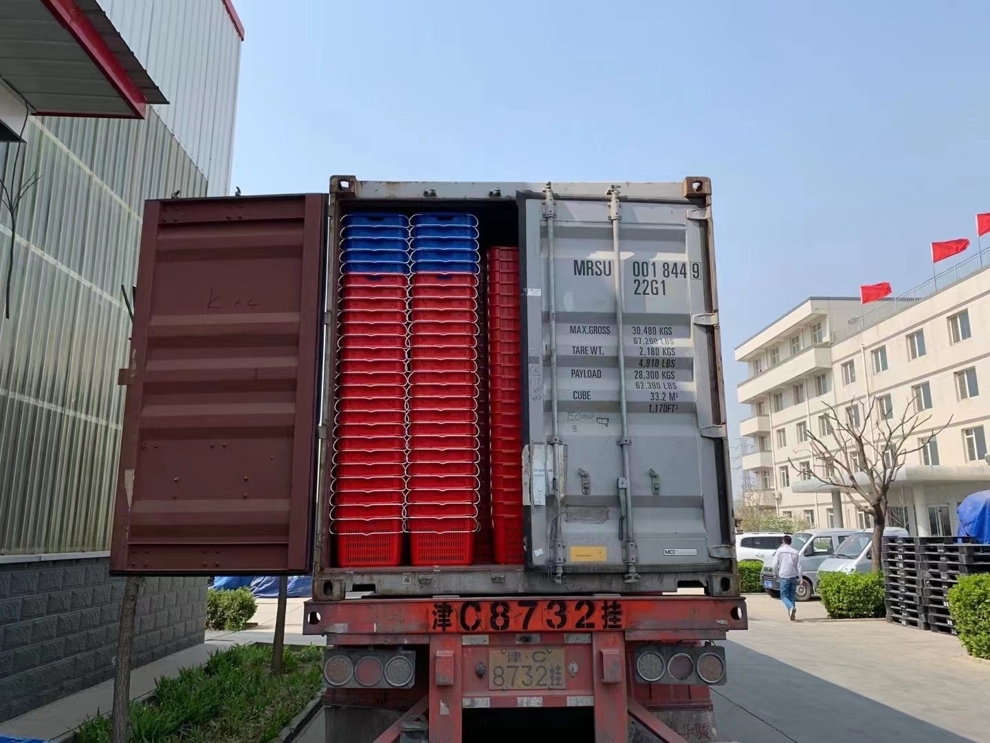 Customized Color Folding Vegetable Logistics Crate for Customizable Storage Solutions