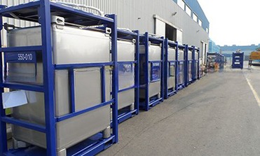 2000L DNV 2.7-1 Standard Offshore Steel IBC Tank Container Condition and CSC Certified for Offshore Applications