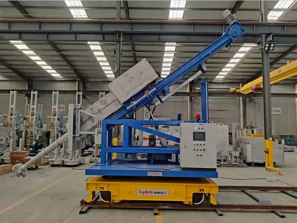 Adjustable Rotary Degassing Unit For Refined Flux Powder Spraying Amount 0-350g