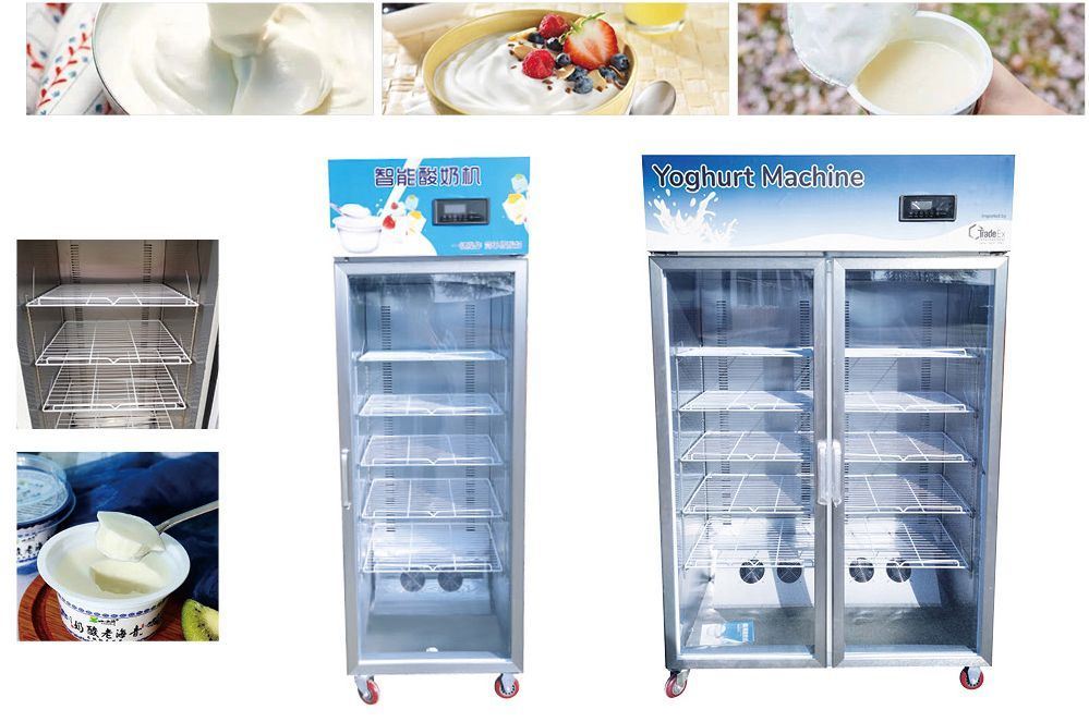 High Quality Commercial Fermentation Frozen Yogurt Processing Line Maker Making Machine