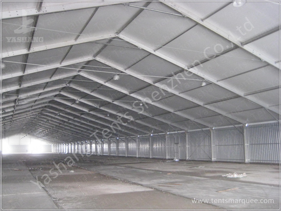 Movable Industrial Marquee Canopy Temporary Tent Buildings For Second Hand Car Trading Floors