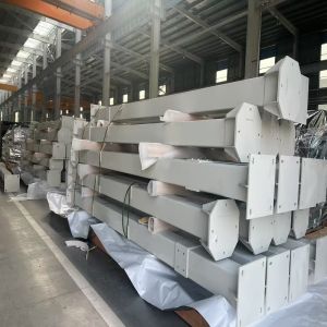 Steel Pipe Column Beams Processing Steel Structure Fabrication CE AISC