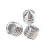Buy cheap M4 Hexagon Socket Grub Screws Cone Point Galvanized Steel Fastener from wholesalers