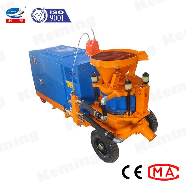 Large Tunnel Supporting Concrete Shotcrete Truck With Pump
