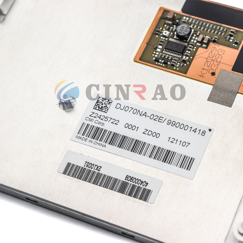 7.0 '' DJ070NA-02E Car LCD Module / High Durability TFT LCD Screen