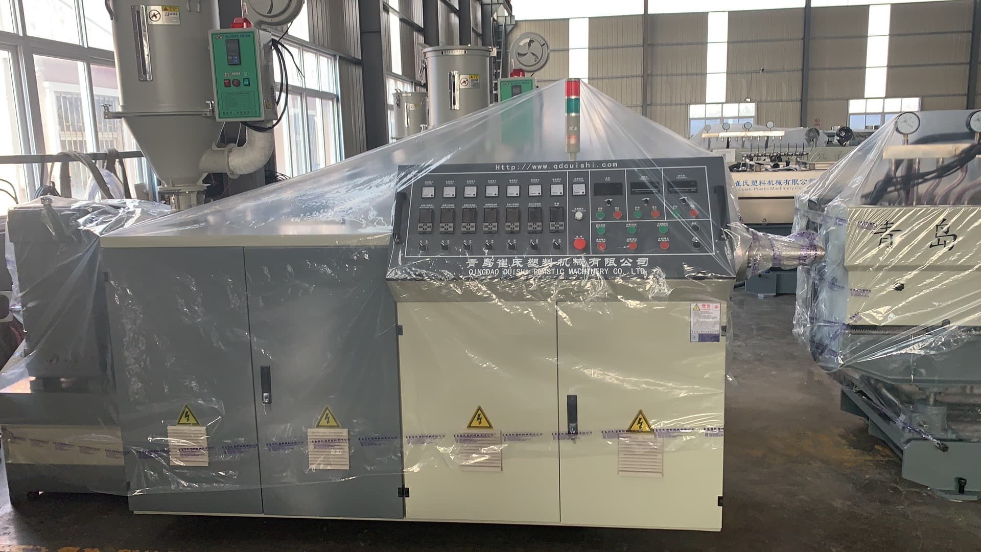 90mm Screw Diameter Synthetic Bolt Extruder Powered By Siemens Main Motor For Heavy Duty