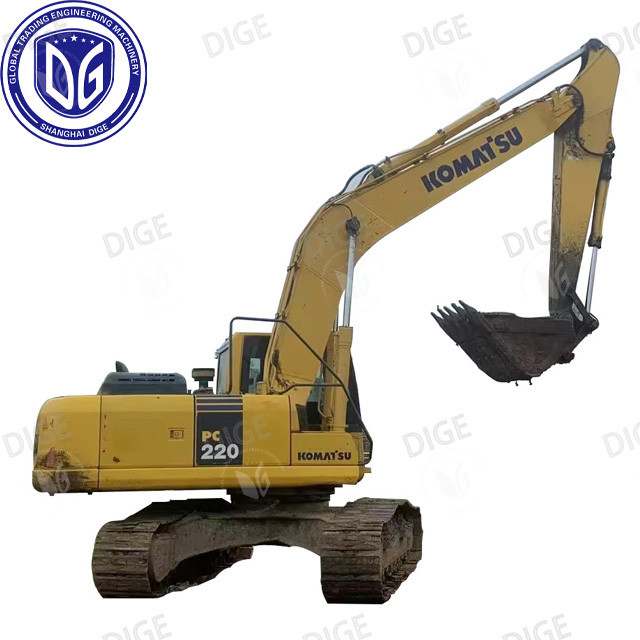 Reliable Performance USED PC220-8 Excavator With Advanced Transmission System
