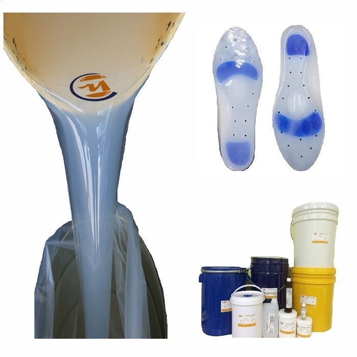 Casting RTV2 Liuqid Silicone Rubber for Translucent Shoe Insole​