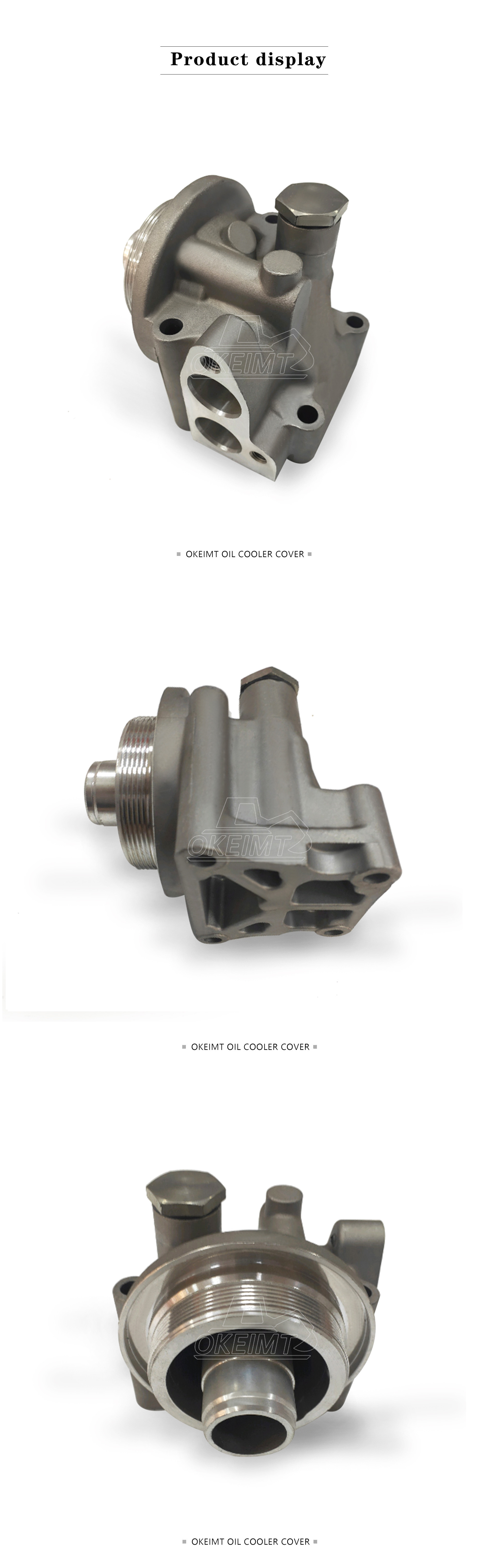 Oil Filter Head PC450