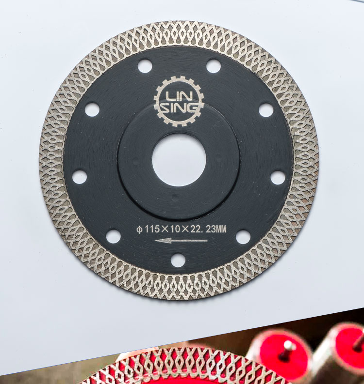 17 Years Experience and 115 mm Segmented Diamond Saw Blade for Cutting Granite Marble