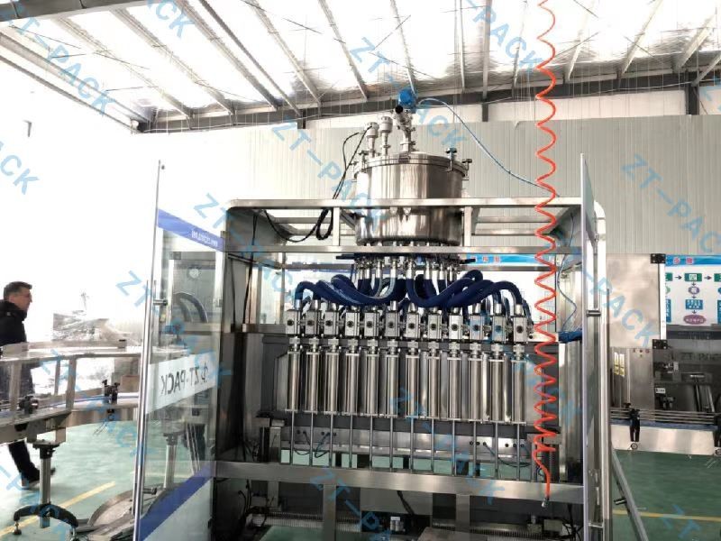 500ml Mustard Packing Machine 200ml 1000bph Jam Jar Filling Machine