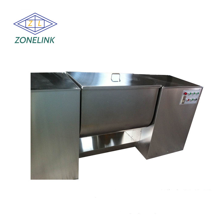New trend Stainless steel groove mixer trough type powder mixing machine producer