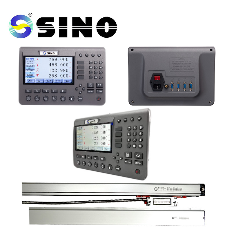 SINO SDS200 4 Axis Metal LCD SINO Digital Readout System 285x195x53cm Durable With Linear Encoder Kit For Lathe