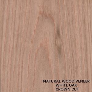 China American Natural Oak Wood Veneer Flat Cut Crown Cut Grain AAA Grade Thickness 0.5-0.55mm For Cabinet Face China on sale