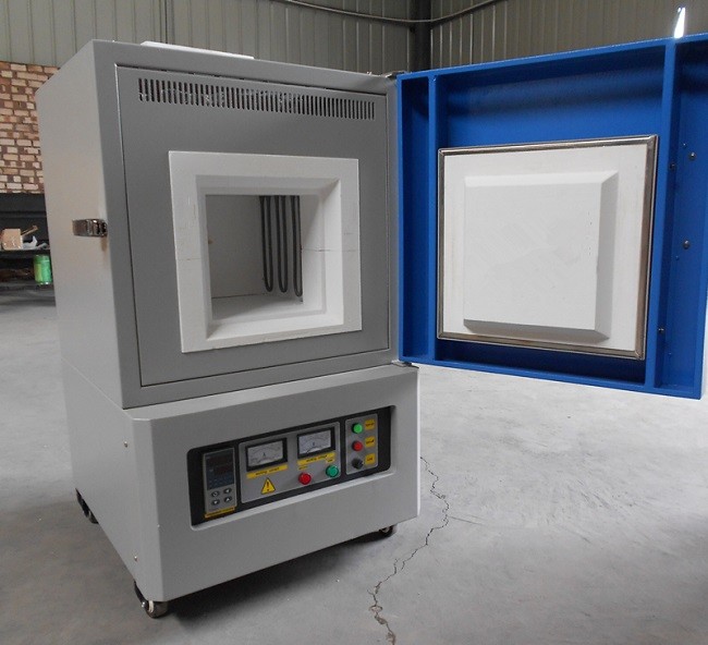 Chemical Analysis Vacuum Muffle Furnace Ceramic Insulation Powder Metal Melting