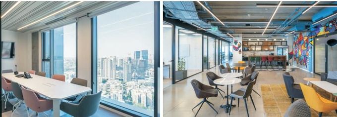 Dimmable Indoor LED Linear Pendant Light For High Luxry Office / Showroom