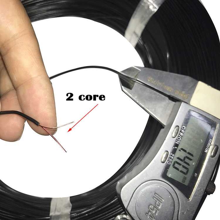 Multi-core Enameled Wire 2 / 3 / 4 / 5 / 6 / 8 / 9 Core Conductor 8/0.08MM Soft Cable PVC Headphone Cable Repair Line