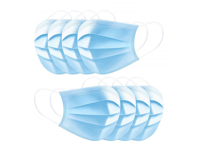 3 Ply Antiviral Disposable Earloop Face Mask Respirator Skin Friendly
